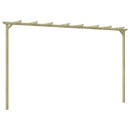 vidaXL kerti pergola impregnált fenyőfalécekből 360 x 200 x 60 cm
