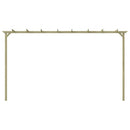 vidaXL kerti pergola impregnált fenyőfalécekből 360 x 200 x 60 cm