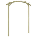 vidaXL kerti pergola impregnált fenyőfalécekből 180 x 210 x 40 cm