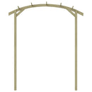 vidaXL kerti pergola impregnált fenyőfalécekből 180 x 210 x 40 cm