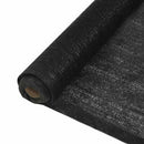 vidaXL belátásgátló háló, HDPE, 1,5 x 10 m, fekete