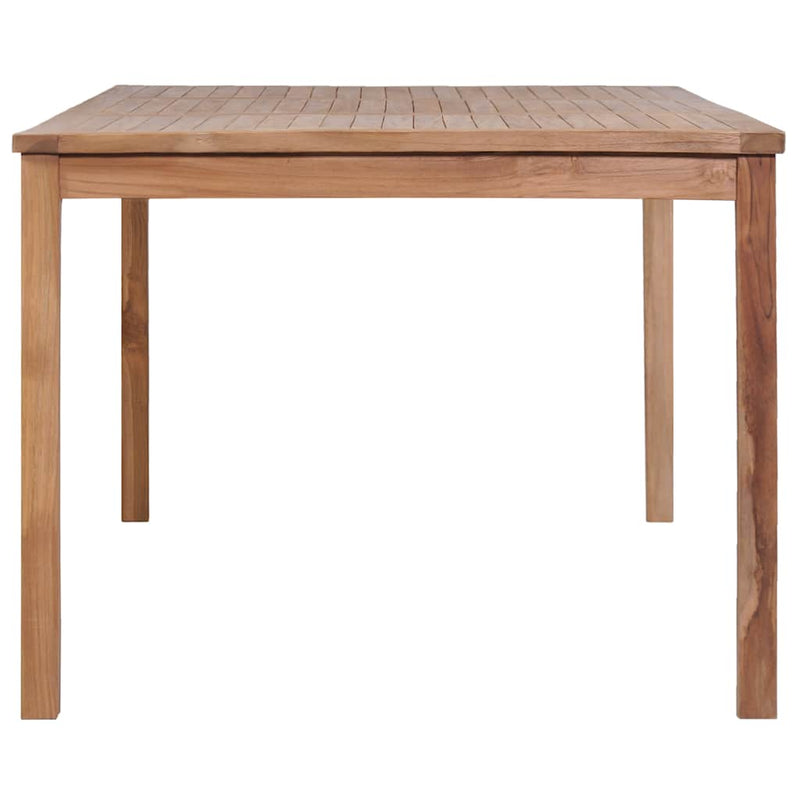 vidaXL tömör tíkfa kerti asztal 200 x 100 x 77 cm