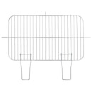 vidaXL faszenes grillezőállvány kerekekkel