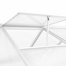 vidaXL alumínium melegház 421 x 190 x 195 cm 15,6 m³