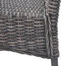 vidaXL 6 db barna Kubu rattan és mangófa étkezőszék