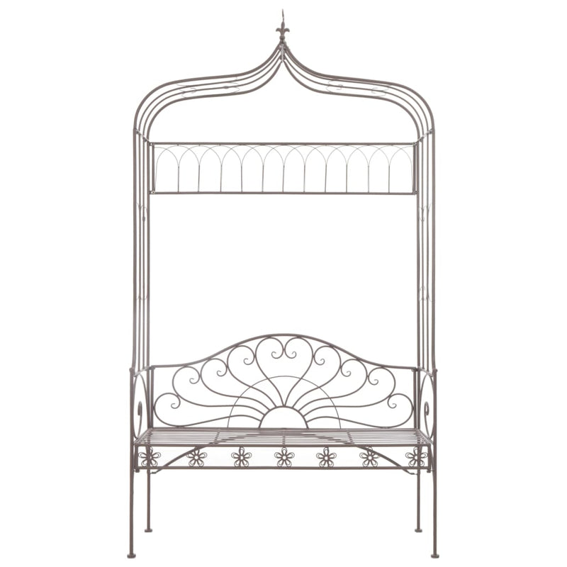 vidaXL barna antik vas kerti pad 122 cm