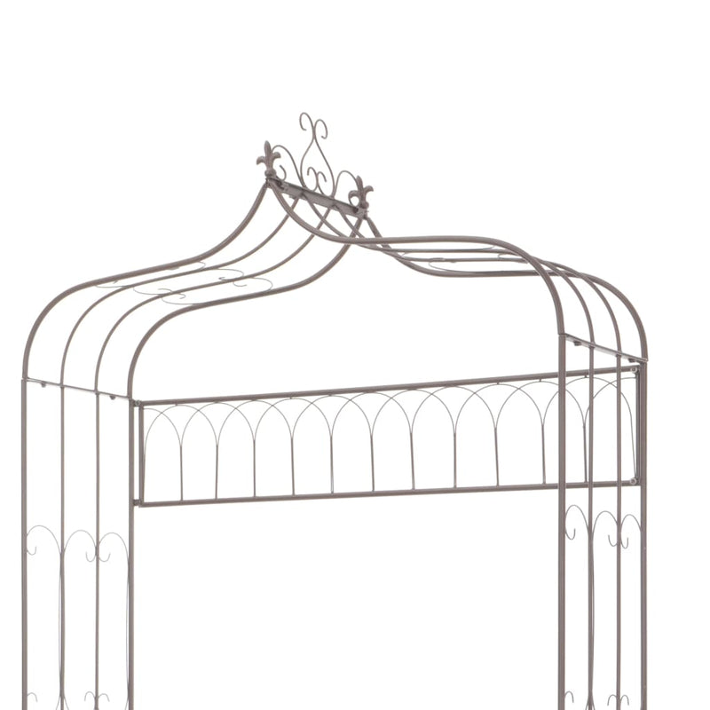 vidaXL barna antik vas kerti pad 122 cm