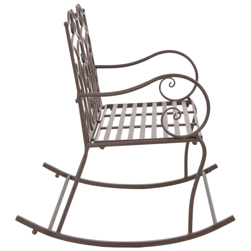 vidaXL barna antik vas kerti pad 104 cm