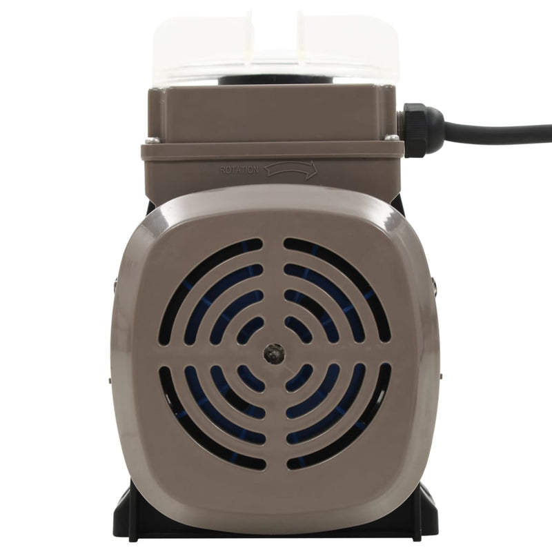 vidaXL fekete medence szivattyú időzítővel 0,25 LE 8000 l/óra