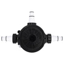 vidaXL többkimenetes 6-funkciós ABS homokszűrő-szelep 38 mm
