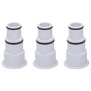 vidaXL többkimenetes 6-funkciós ABS homokszűrő-szelep 38 mm
