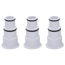 vidaXL többkimenetes 6-funkciós ABS homokszűrő-szelep 38 mm