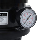 vidaXL többkimenetes 4-funkciós ABS homokszűrő-szelep 38 mm