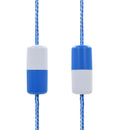 vidaXL műanyag biztonsági elválasztókötél úszómedencékhez 6 m