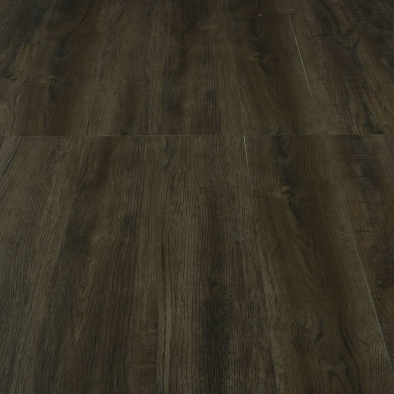 vidaXL sötétbarna öntapadós PVC padlódeszkák 4,46 m² 3 mm