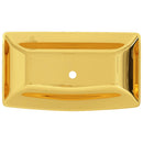 vidaXL aranyszínű kerámia mosdókagyló 71 x 38 x 13,5 cm