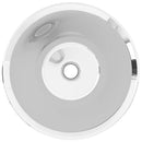 vidaXL ezüstszínű kerámia mosdókagyló 42 x 14 cm