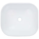 vidaXL fehér kerámia mosdókagyló 44,5 x 39,5 x 14,5 cm