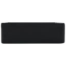 vidaXL fekete kerámia mosdókagyló 40 x 30 x 13 cm