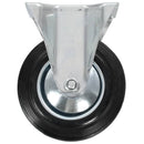 vidaXL 4 db fix görgő 160 mm