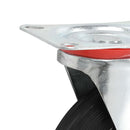 vidaXL 4 db önbeálló görgő 200 mm