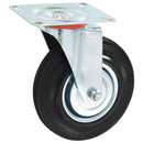 vidaXL 4 db önbeálló görgő 125 mm