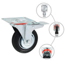 vidaXL 4 db görgő 100 mm