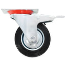 vidaXL 4 db görgő 100 mm