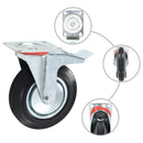 vidaXL 4 db görgő 200 mm