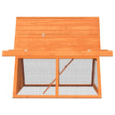 vidaXL tömör fenyő- és jegenyefa nyúlketrec 152 x 128 x 108 cm