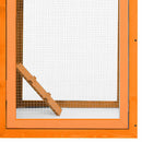 vidaXL tömör fenyő- és jegenyefa tyúkketrec 170 x 81 x 110 cm
