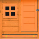 vidaXL tömör fenyő- és jegenyefa tyúkketrec 170 x 81 x 110 cm