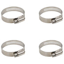 vidaXL kék medencetömlő szorítóbilincsekkel 38 mm 6 m