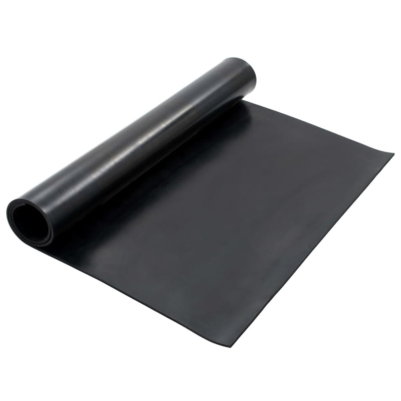 vidaXL sima felületű csúszásgátló gumiszőnyeg 1,2 x 2 m 8 mm