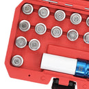 vidaXL 21 darabos felnizár-foglalat készlet BMW-hez