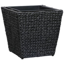 vidaXL 3 db fekete vízijácint növénytartó