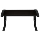 vidaXL fekete fűnyíró védőtető 77 x 103 x 46 cm