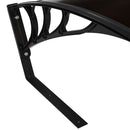 vidaXL fekete fűnyíró védőtető 77 x 103 x 46 cm