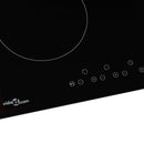 vidaXL 4 égős kerámia főzőlap érintésérzékeny vezérlőpanellel 6000 W