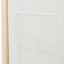 vidaXL krémszínű 6-paneles szövetparaván 240 x 170 x 4 cm