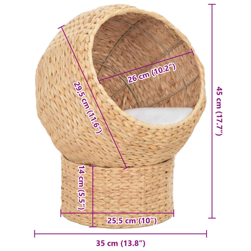 vidaXL tengerifű macskakosár