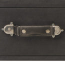 vidaXL szürke bársony dohányzóasztal 80 x 40 x 46 cm