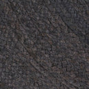 vidaXL sötétszürke kézzel font kör alakú jutaszőnyeg 120 cm