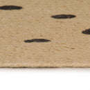 vidaXL kézzel font jutaszőnyeg pöttyös mintával 150 cm