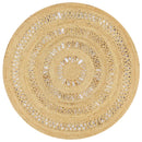 vidaXL kézzel font jutaszőnyeg 120 cm