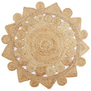 vidaXL kézzel font jutaszőnyeg 150 cm