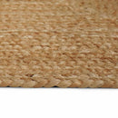 vidaXL természetes színű kézzel font jutaszőnyeg 160 x 230 cm