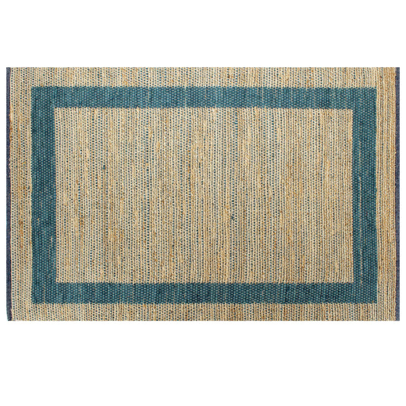 vidaXL kék kézzel font jutaszőnyeg 160 x 230 cm