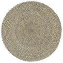vidaXL 4 db sima szürke kerek jutaalátét 38 cm