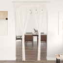 vidaXL makramé pamutfüggöny 140 x 240 cm